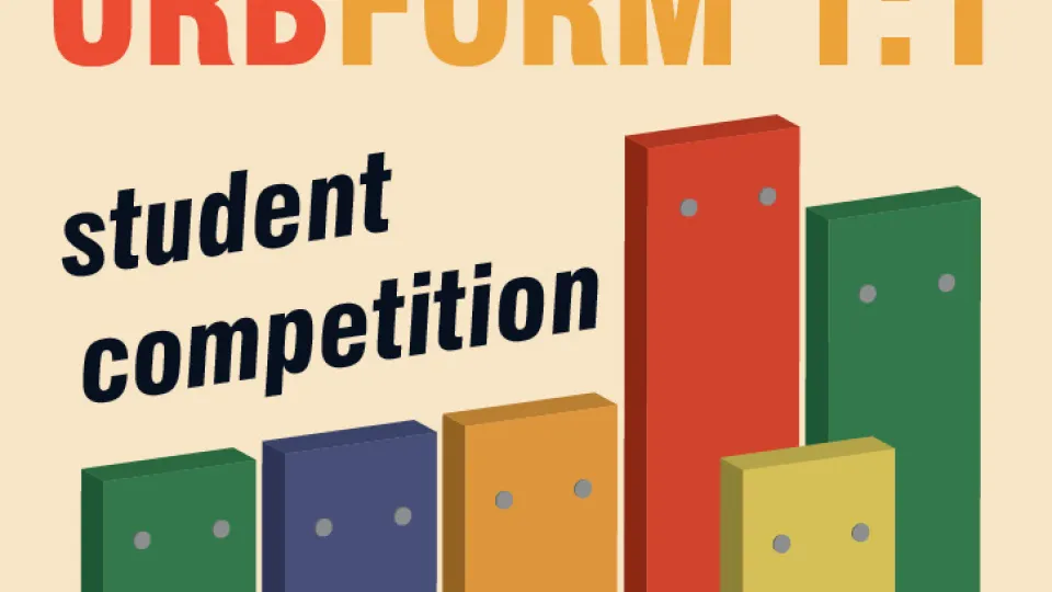 Colorful wooden planks. Illustration.