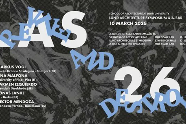 Poster for LAS26 Revive and Destroy. Illustration.