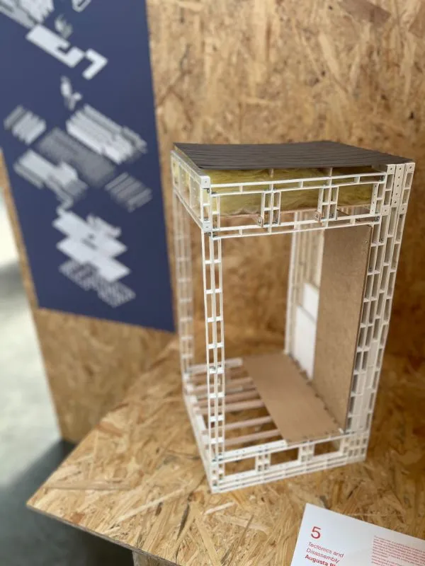 Architecture model. Photo. 