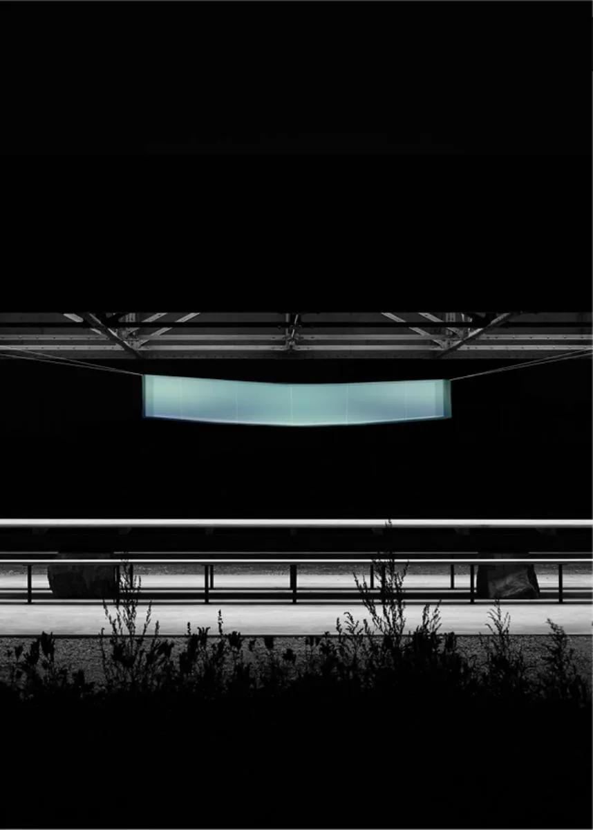 White lamp. Photo. 