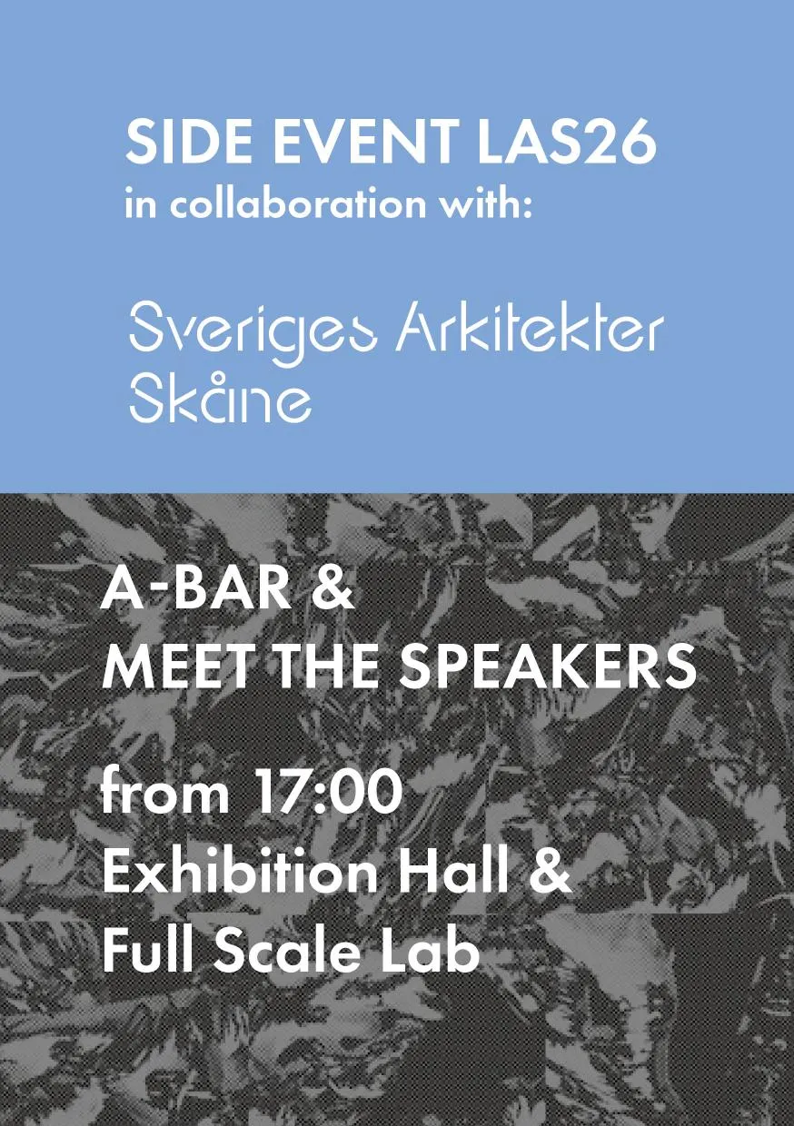 Side Event LAS26 Poster. Illustration. 