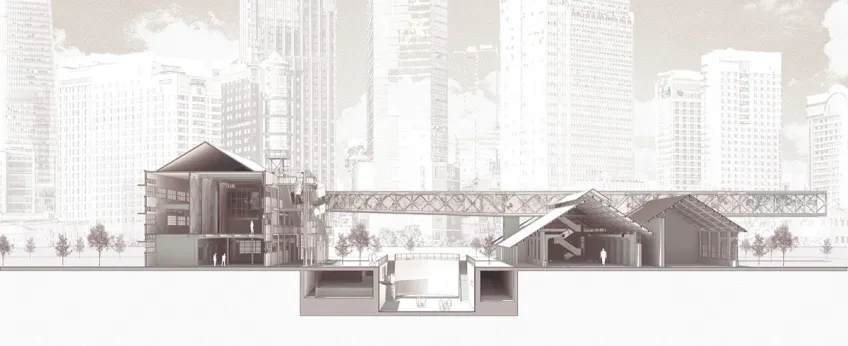 Dang Khoa Pham's degree project cover image. Illustration.