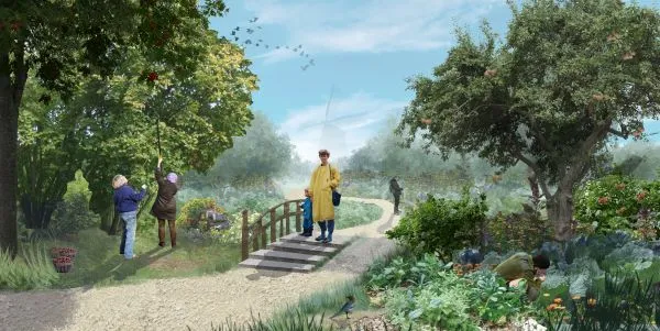 Architectural plan of apartment. Illustration.  