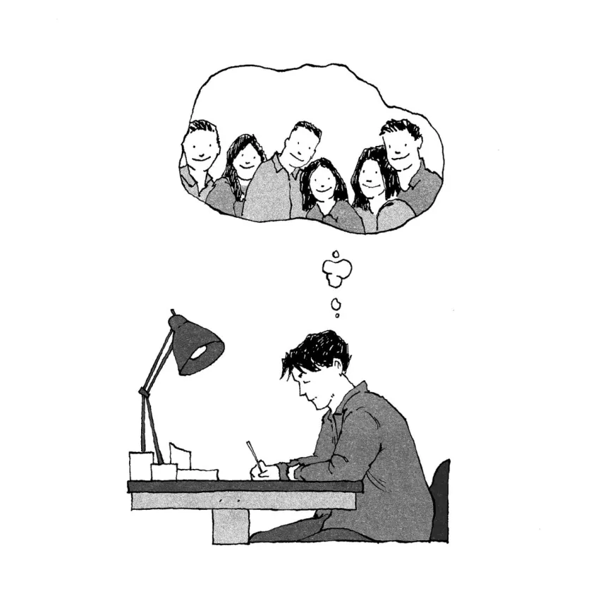 Mateusz Sioch's degree project coer image. Illustration.