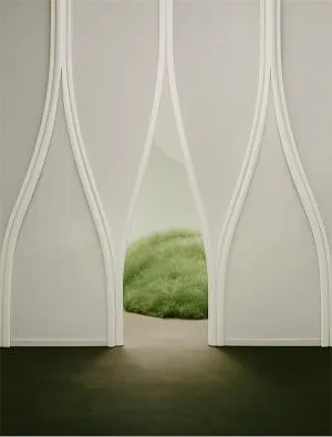 Liubou Vaitovich's degree project cover image. Illustration.